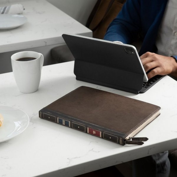 Twelve South iPad Pro 11 (gen 2/3/4) Kotelo BookBook Cover Vol. 2 Ruskea