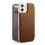 Twelve South iPhone 12 Mini -kotelo SurfacePad Cognac