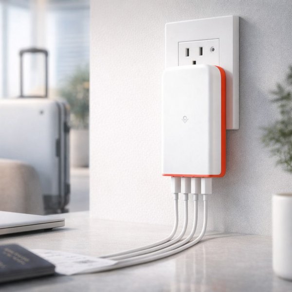 Twelve South PlugBug Travel 120W Matkalaturi, valkoinen