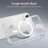 ESR iPhone 13/iPhone 14 Classic Hybrid HaloLock läpinäkyvä kuori