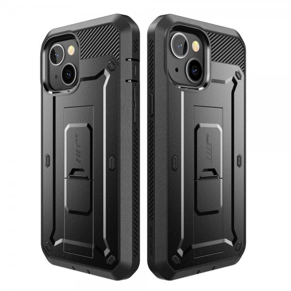 Supcase iPhone 13/iPhone 14 Suojakuori UB Pro Musta
