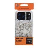 iPhone 17 Pro Kuori Kuviollinen MagSafe Kukat