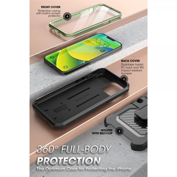Supcase iPhone 14 Plus Suojakuori UB Pro Vihreä