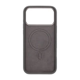 iPhone 17 Pro Max Kuori Silikoni MagSafe Tummanharmaa