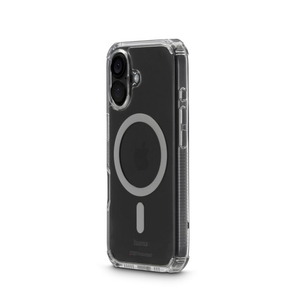 Hama iPhone 16 Extreme Protect MagLine -suojakuori, läpinäkyvä