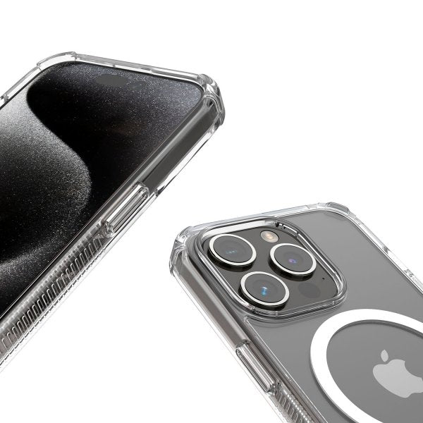 Hama iPhone 16 Pro Extreme Protect MagLine Läpinäkyvä kuori