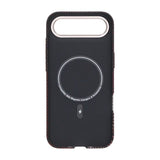 iPhone Air -kuori, aramidikuitu, MagSafe, punainen ruudukko