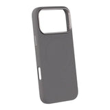iPhone 17 Pro Max Kuori Silikoni MagSafe Tummanharmaa