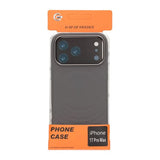 iPhone 17 Pro Max Kuori Silikoni MagSafe Tummanharmaa