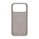 iPhone 17 Pro Max Silikonikuori MagSafe Vaaleanharmaa
