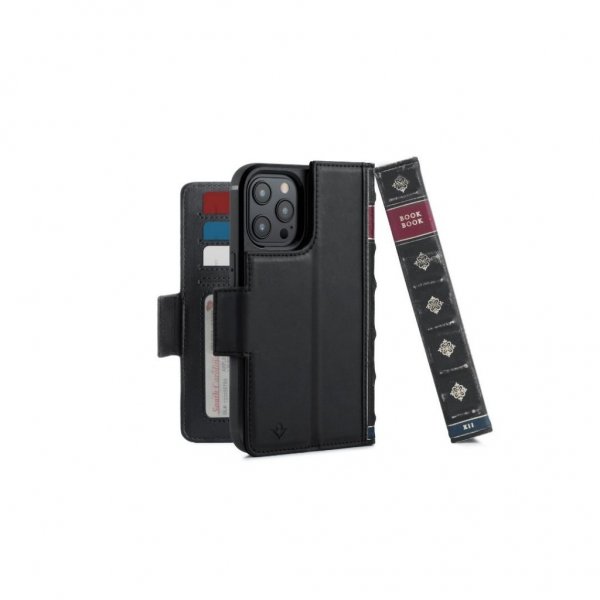 Twelve South iPhone 12 Mini Kotelo BookBook MagSafe Musta