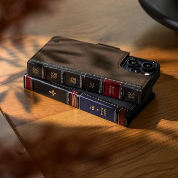 Twelve South iPhone 14 Pro Fodral BookBook MagSafe Ruskea