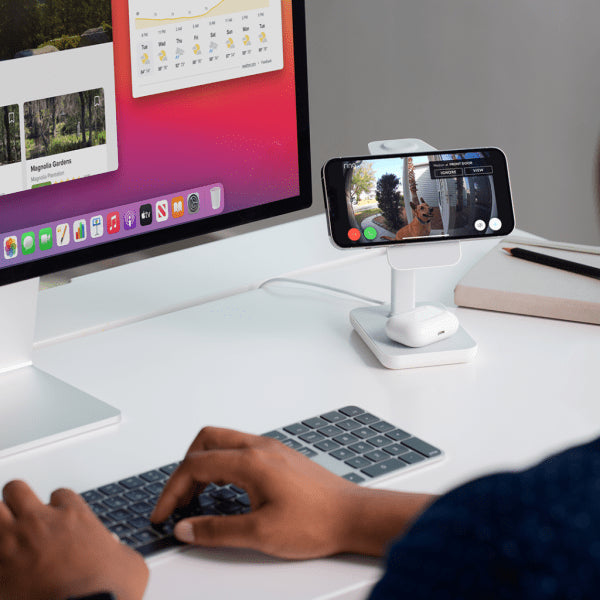 Twelve South Langaton Laturi HiRise Three MagSafe Valkoinen
