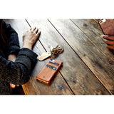 Twelve South iPhone 7 Plus/iPhone 8 Plus Relaxed Leather -korttikotelo, Marsala