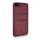 Twelve South iPhone 7 Plus/iPhone 8 Plus Relaxed Leather -korttikotelo, Marsala