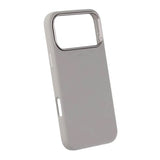 iPhone 17 Pro Max Silikonikuori MagSafe Vaaleanharmaa