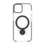 iPhone 15 Kuoret Rengasjalusta MagSafe Musta
