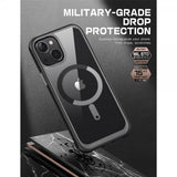Supcase iPhone 14 Plus -suojakuori UB Mag, musta