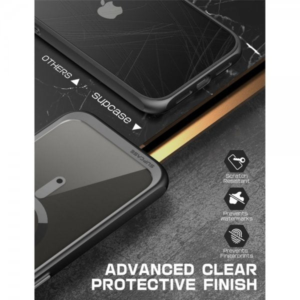 Supcase iPhone 14 Plus -suojakuori UB Mag, musta