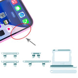 Painikkeet ja SIM-korttipidike iPhone 16 ja 16 Plus -puhelimille - Vihreä