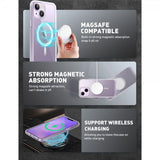 Supcase iPhone 14 Plus Suojakuori UB Mag Läpinäkyvä