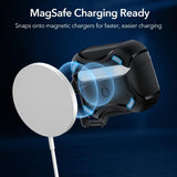 ESR AirPods Pro/AirPods Pro 2 Kuori Cyber Tough HaloLock Musta