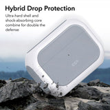 ESR AirPods Pro/AirPods Pro 2 Kuori Orbit Hybrid HaloLock Valkoinen