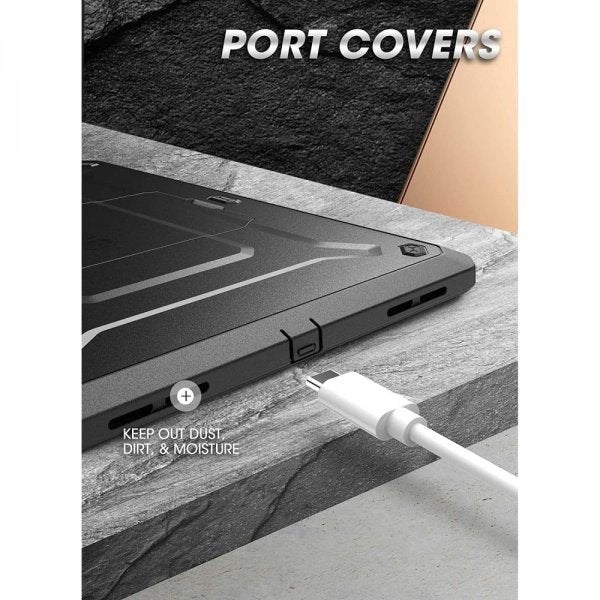 Supcase iPad 10.9 (10. sukupolvi)/iPad 11 (A16) Suojakuori UB Pro Musta