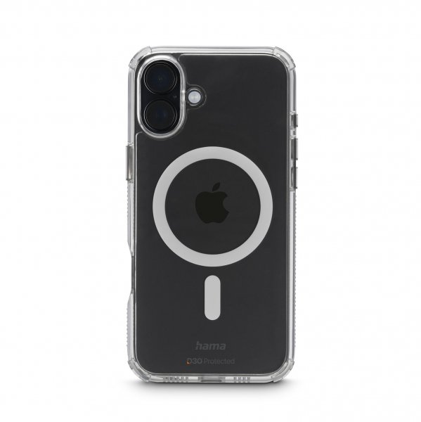 Hama iPhone 16 Plus -suojakuori Extreme Protect MagLine, läpinäkyvä