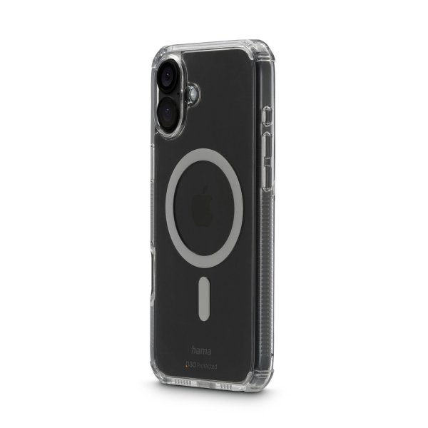 Hama iPhone 16 Plus -suojakuori Extreme Protect MagLine, läpinäkyvä
