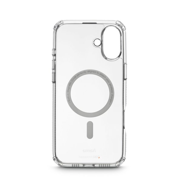 Hama iPhone 16 Plus -suojakuori Extreme Protect MagLine, läpinäkyvä
