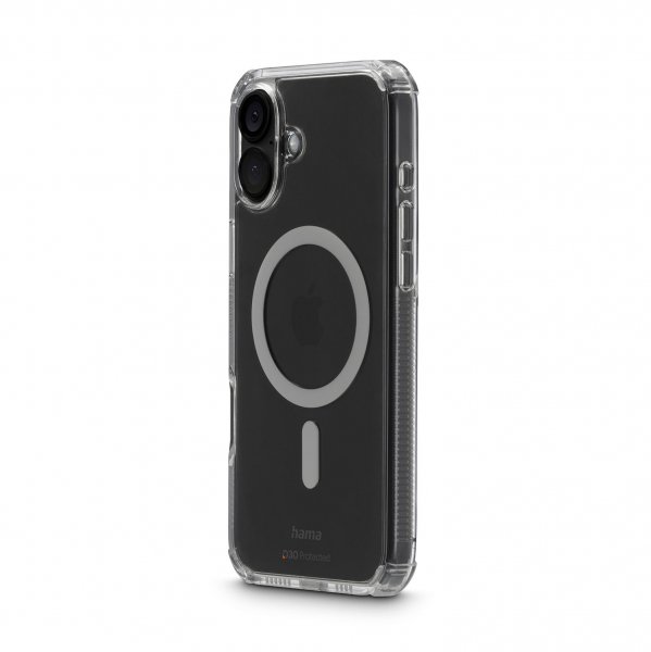 Hama iPhone 16 Plus -suojakuori Extreme Protect MagLine, läpinäkyvä