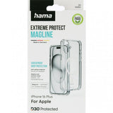 Hama iPhone 16 Plus -suojakuori Extreme Protect MagLine, läpinäkyvä