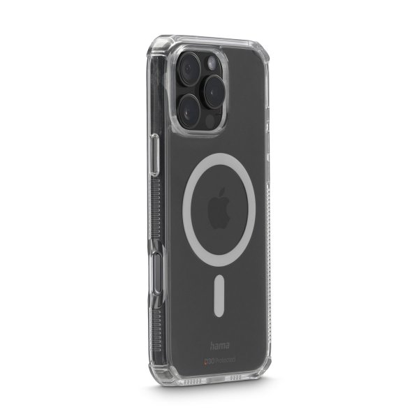 Hama iPhone 16 Pro Max -suojakuori Extreme Protect MagLine läpinäkyvä