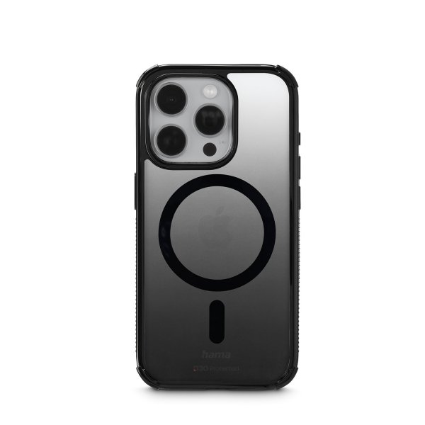 Hama iPhone 15 Pro -suojakuori Extreme Protect MagLine musta