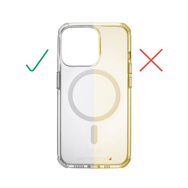 Hama iPhone 15 Pro Max Extreme Protect MagLine -kuori, läpinäkyvä