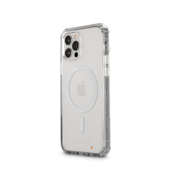Hama iPhone 12/iPhone 12 Pro Suojakuori Extreme Protect MagLine Läpinäkyvä