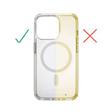 Hama iPhone 12/iPhone 12 Pro Suojakuori Extreme Protect MagLine Läpinäkyvä