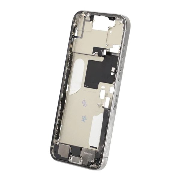 Keskirunko pienosilla iPhone 16 Pro Max - Valkoinen Titaani OEM