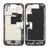 Keskikehys pikkutarvikkeilla iPhone 16 Pro Max - Musta Titaani OEM