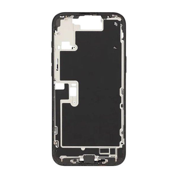 Keskikehys pikkutarvikkeilla iPhone 16 Pro Max - Musta Titaani OEM