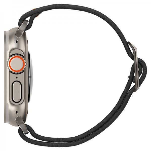 Spigen Apple Watch 44/45/46mm/Ultra 49mm ranneke Lite Fit Ultra musta