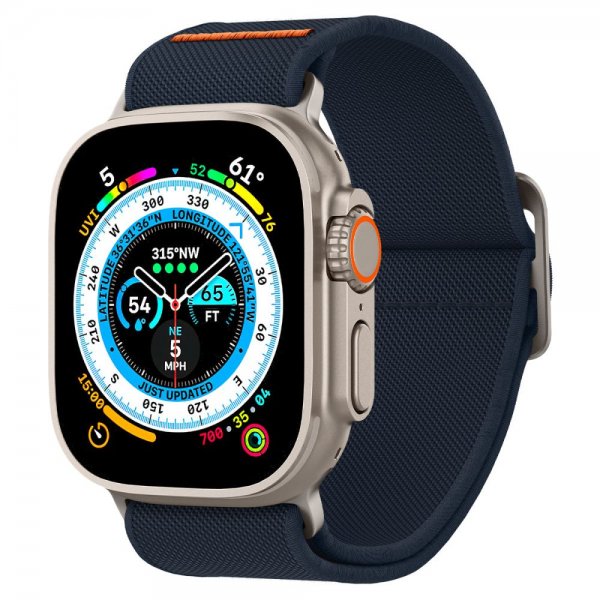 Spigen Apple Watch 44/45/46mm/Ultra 49mm ranneke Lite Fit Ultra Navy