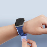 Dux Ducis Apple Watch 38/40/41/42mm ranneke LD-sarja sininen-violetti