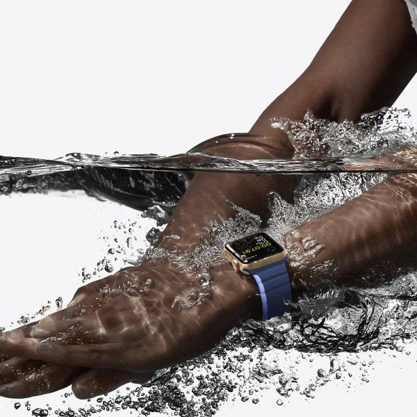 Dux Ducis Apple Watch 38/40/41/42mm ranneke LD-sarja sininen-violetti