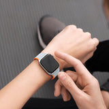 Dux Ducis Apple Watch 38/40/41/42mm ranneke LD Series harmaa oranssi
