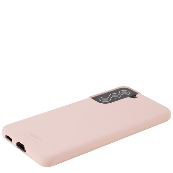 holdit Samsung Galaxy S21 -silikonikuori Blush Pink