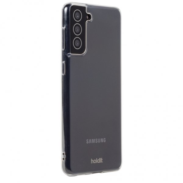 holdit Samsung Galaxy S21 Plus -kuori, läpinäkyvä TPU, kirkas
