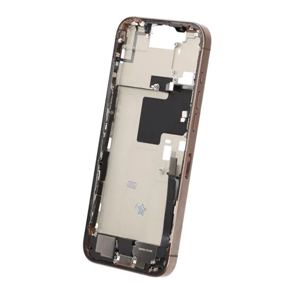 Keskirunko pienosilla iPhone 16 Pro Max - Hiekanvärinen titaani OEM