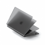 Satechi MacBook Pro 14 M1 (A2442)/M2 (A2779) kuori Eco-Hardshell Case Tumma läpinäkyvä